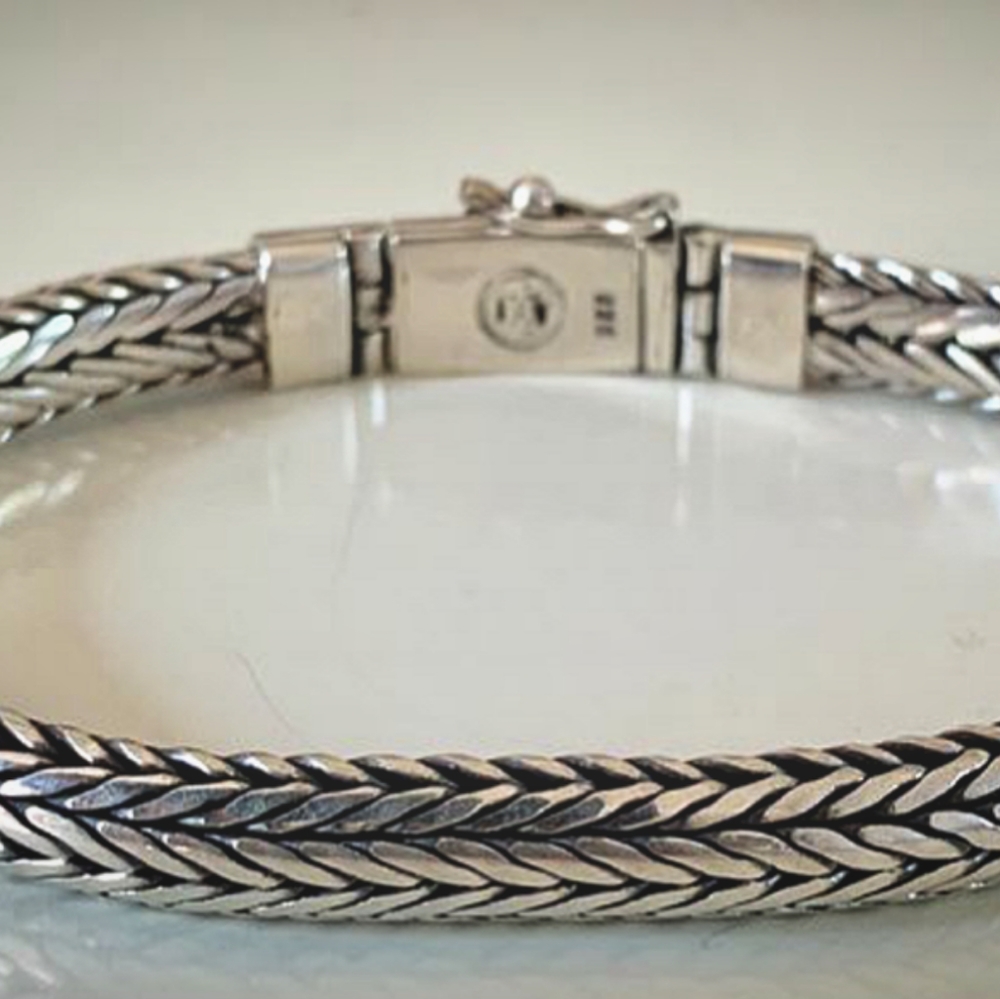 SILVER UNIQUE / INDO BACELET